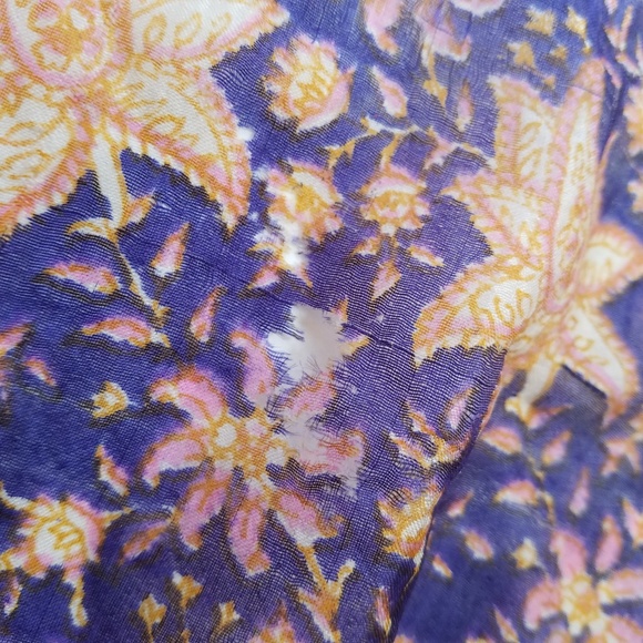 Vintage Silk Square Scarf - Picture 7 of 8